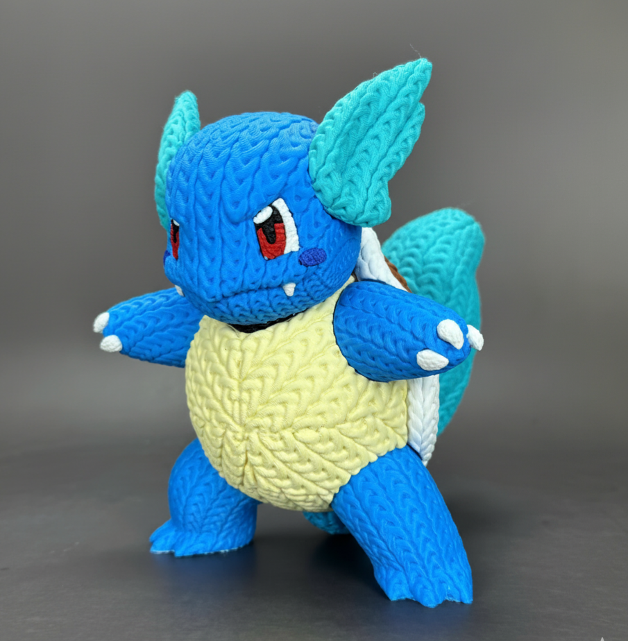 wartortle – Figura Anime 3D Articulada de 18 cm