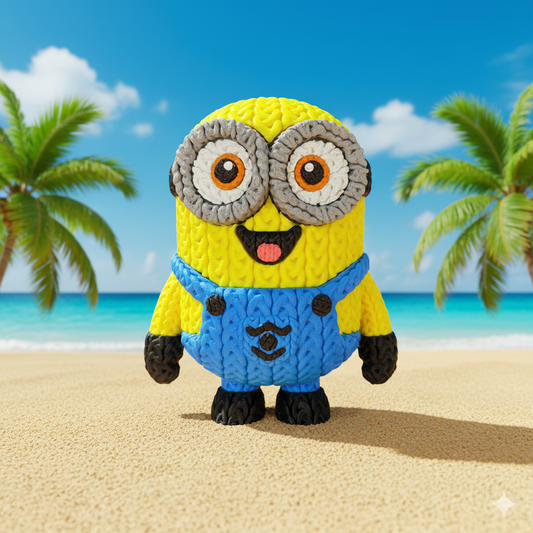 Minion Crochet Edition – Figura 3D Articulada