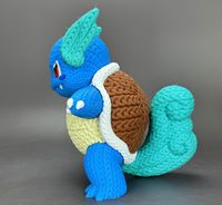 wartortle – Figura Anime 3D Articulada de 18 cm