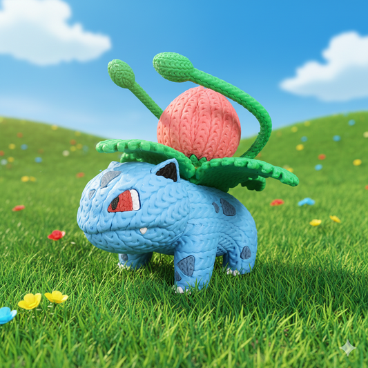 Ivysaur – Figura Anime 3D Articulada de 18 cm