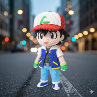 Ash Ketchum – Figura Anime 3D Articulada de 18 cm