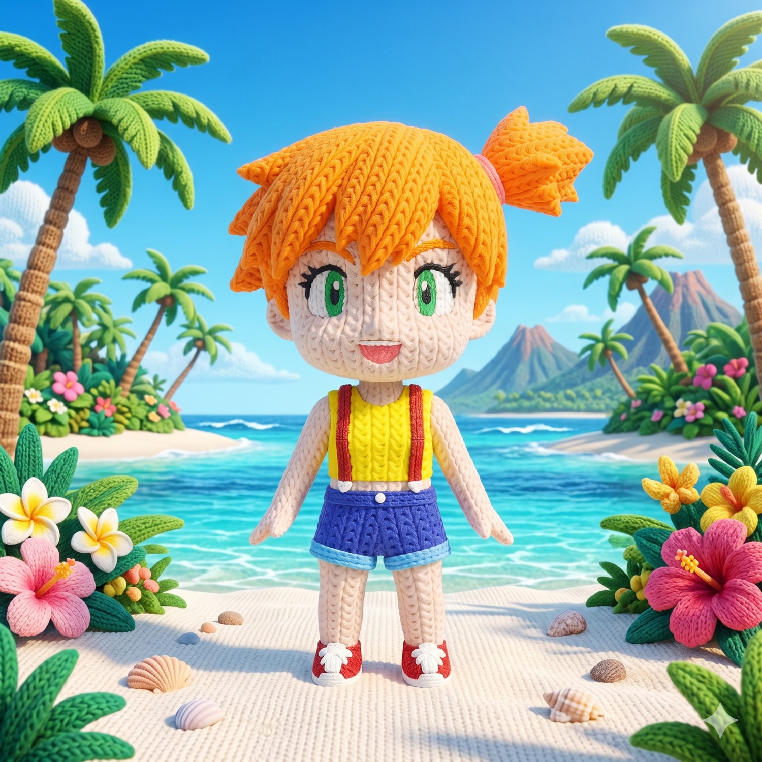 Misty – Figura Anime 3D Articulada de 18 cm