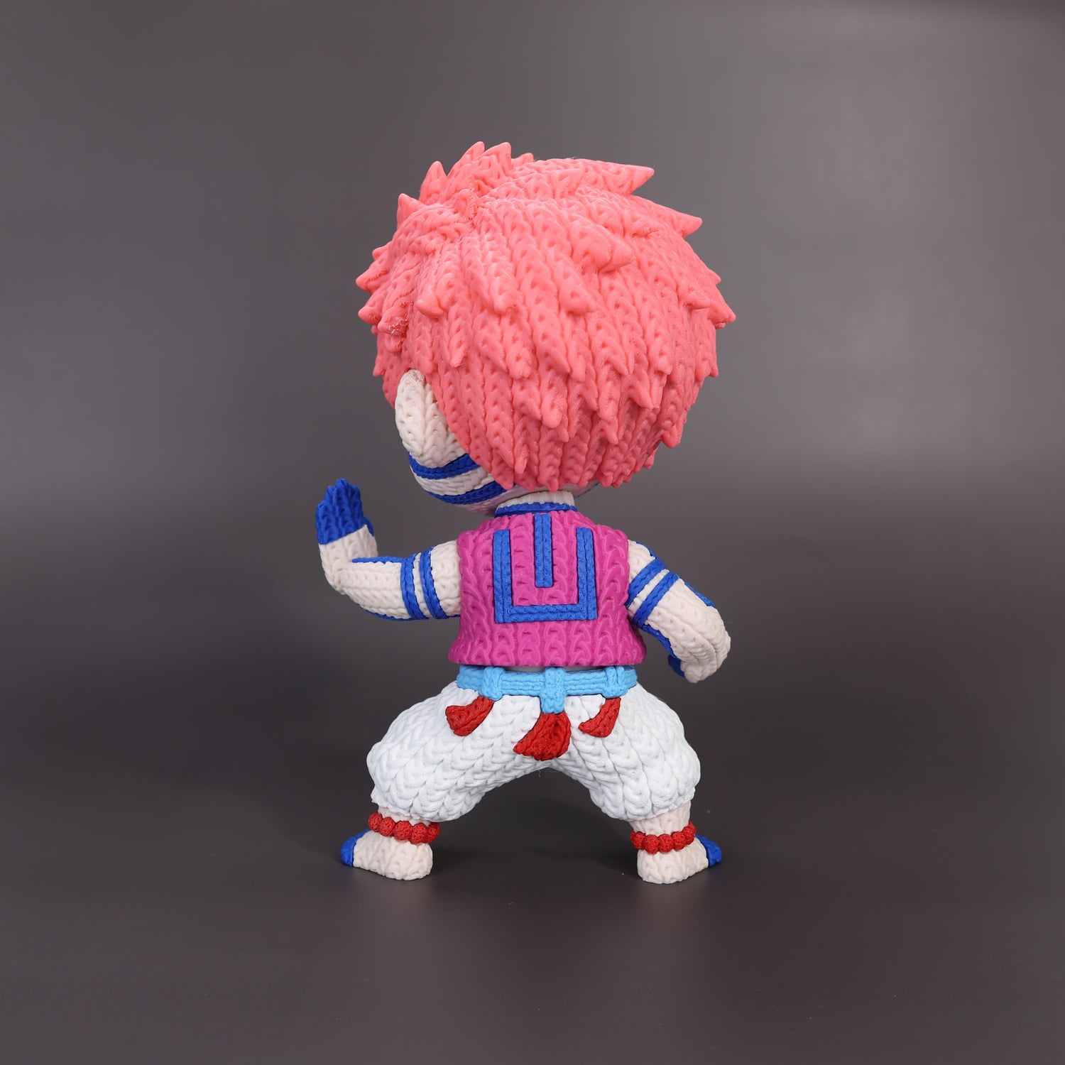 Akaza Crochet Edition – Figura Anime 3D Articulada de 18 cm