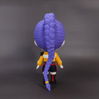 Rumi Kpop Demon Hunters Edition – Figura 3D Crochet Articulada de 18 cm