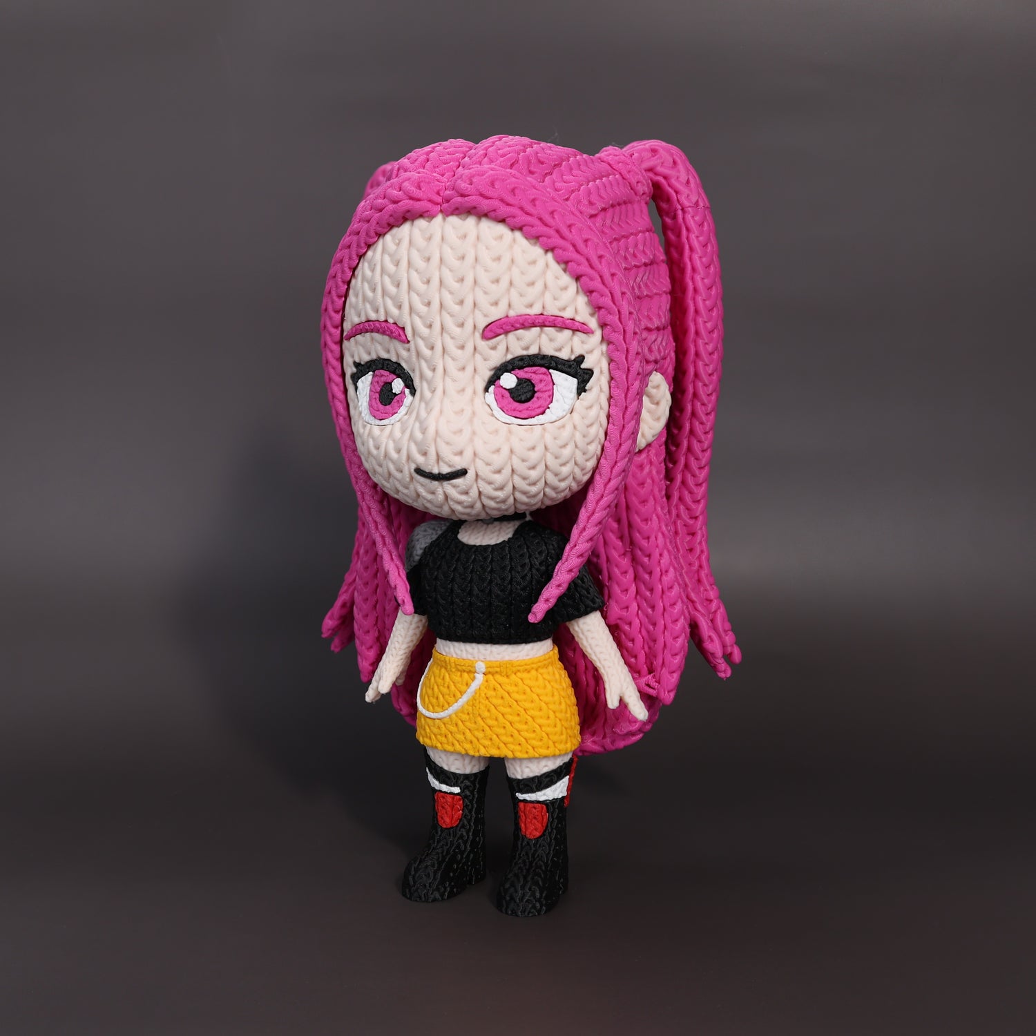 Mira K-Pop Demon Hunters Edition – Figura 3D Articulada de 18 cm