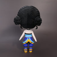 Zoey Kpop Demon Hunters Edition – Figura 3D Crochet Articulada