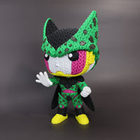 Célula Versión Definitiva – Figura Anime 3D Crochet Articulada de 18 cm
