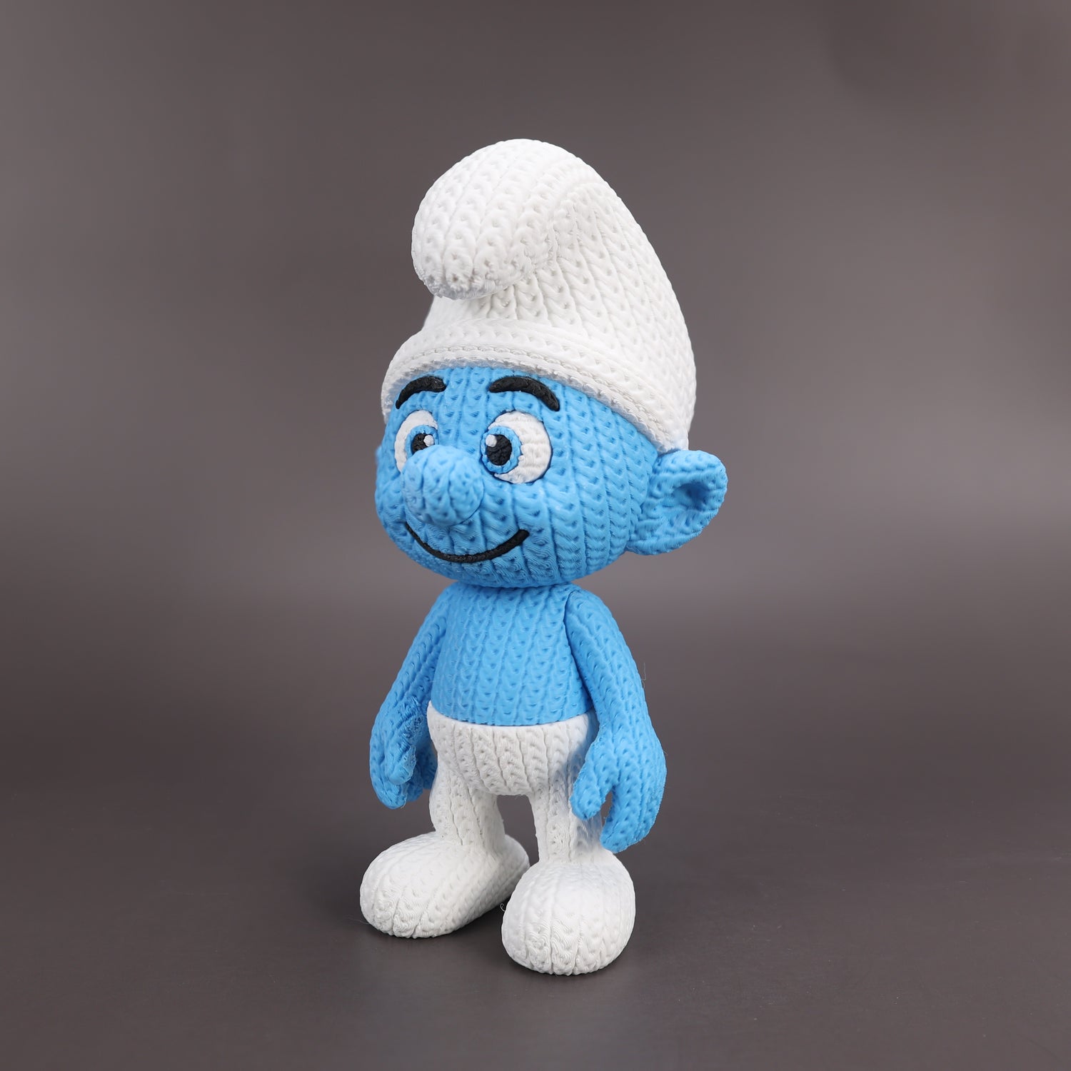 Pitufo Crochet Edition – Figura 3D Articulada