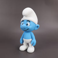 Pitufo Crochet Edition – Figura 3D Articulada