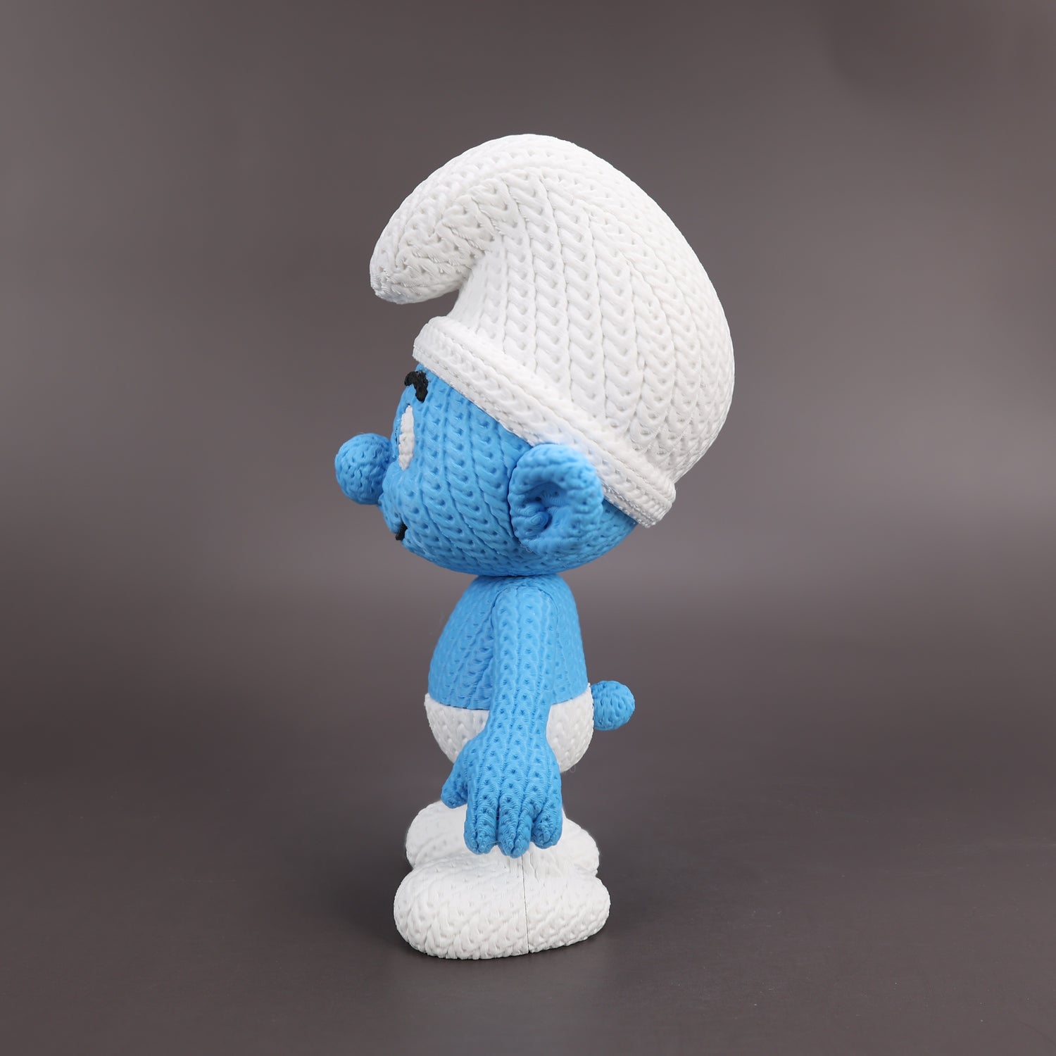 Pitufo Crochet Edition – Figura 3D Articulada