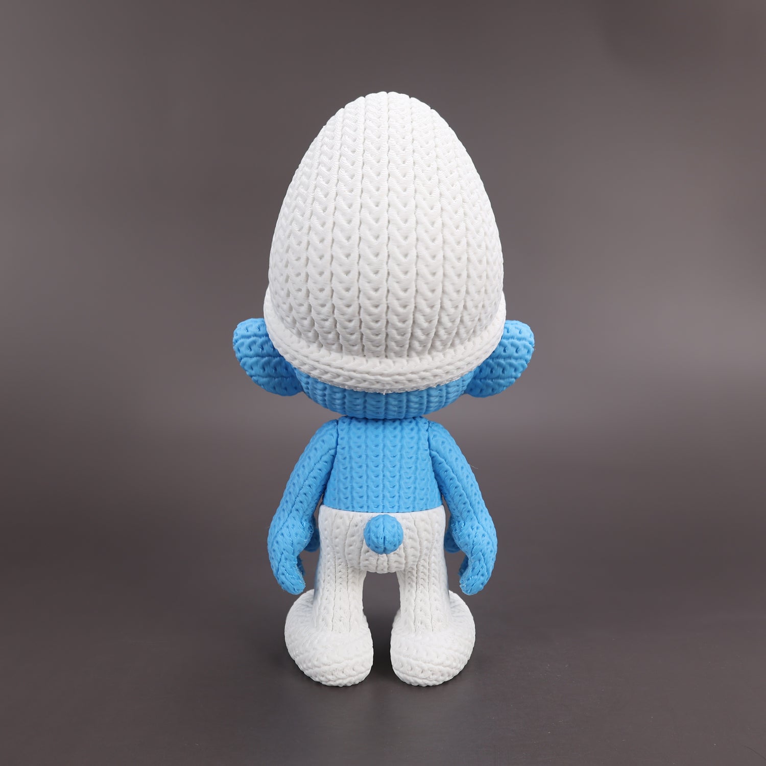 Pitufo Crochet Edition – Figura 3D Articulada
