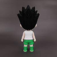 Gon Freecss Crochet Edition – Figura Anime 3D Articulada de 18 cm