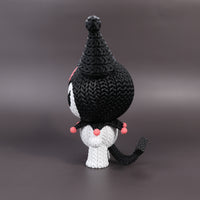 Kuromi Crochet Edition – Figura Kawaii 3D Articulada de 18 cm