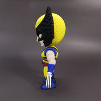 Wolverine Crochet Edition – Figura 3D Articulada de 18 cm