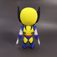 Wolverine Crochet Edition – Figura 3D Articulada de 18 cm