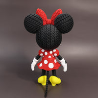 Minnie Mouse Crochet Edition – Figura 3D Articulada