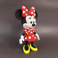 Minnie Mouse Crochet Edition – Figura 3D Articulada