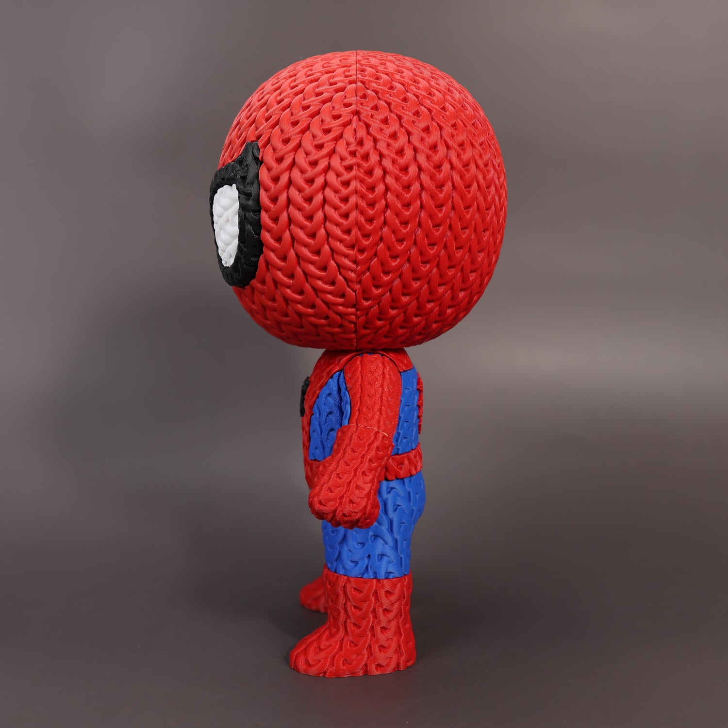 Spider-Man Crochet Edition – Figura 3D Articulada de 18 cm