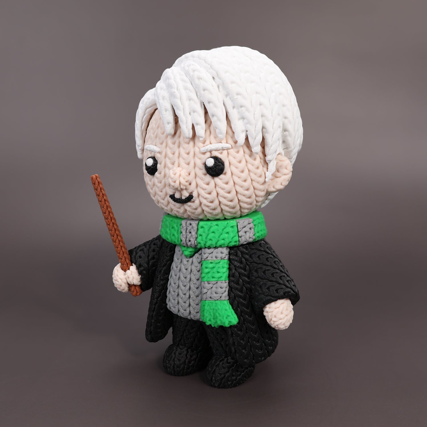 Draco Malfoy Crochet Edition – Figura 3D Articulada de 18 cm
