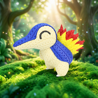 Cyndaquil – Figura Anime 3D Articulada de 18 cm