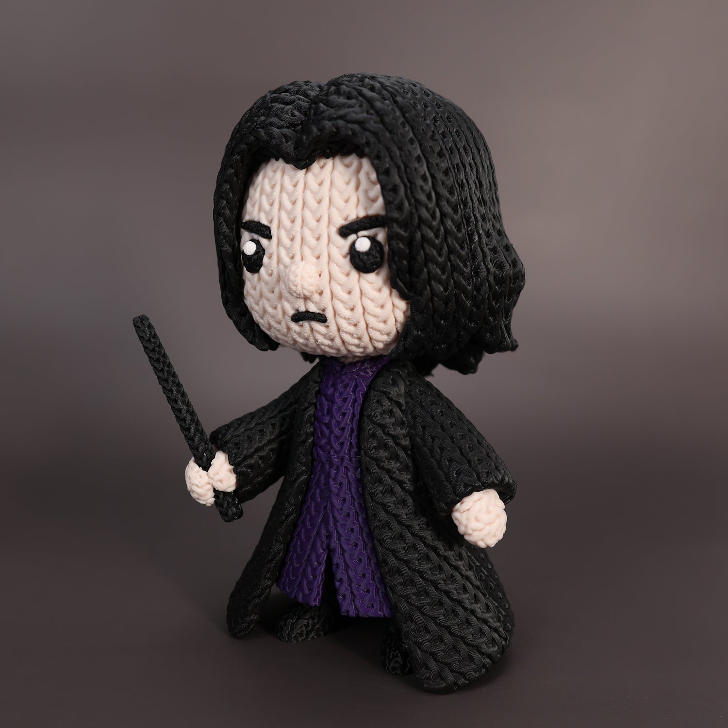 Severus Snape Crochet Edition – Figura 3D Articulada de 18 cm