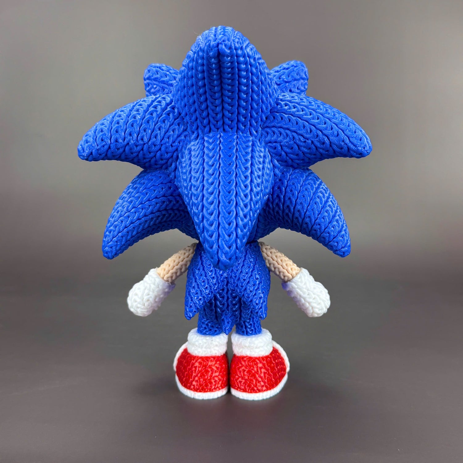 Sonic Crochet Edition – Figura 3D Articulada de 18 cm