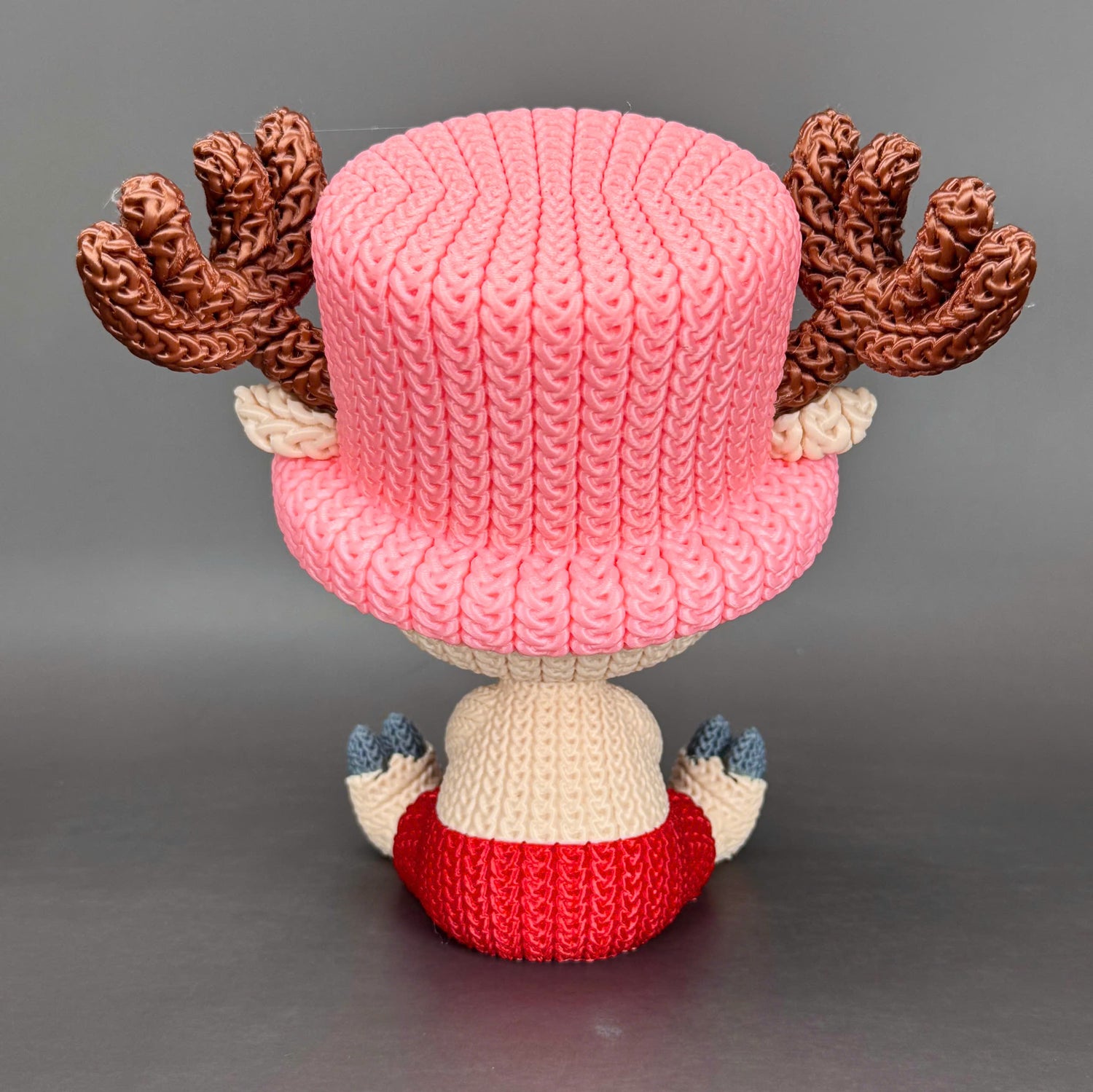 Tony Tony Chopper Crochet Edition – Figura 3D Decorativa