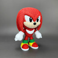 Knuckles Crochet Edition – Figura 3D Articulada de 18 cm