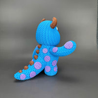 Sulley Crochet Edition – Figura 3D Articulada