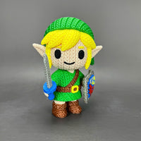 Link Crochet Edition - Figura Articulada 3D