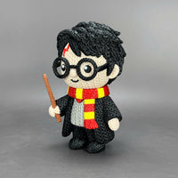 Harry Potter Crochet Edition – Figura 3D Articulada de 18 cm