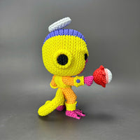 Golden Frieza Crochet Edition – Figura Anime 3D Articulada de 18 cm