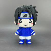 Sasuke Uchiha Crochet Edition – Figura 3D Articulada