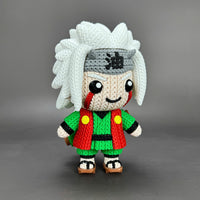 Jiraiya Crochet Edition – Figura 3D Articulada