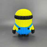 Minion Crochet Edition – Figura 3D Articulada