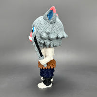 Inosuke Hashibira Crochet Edition – Figura Anime 3D Articulada de 18 cm