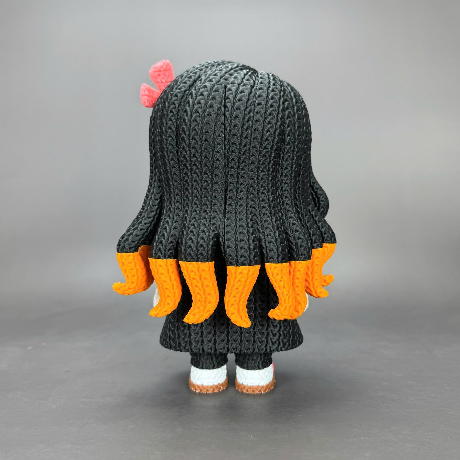 Nezuko Kamado Crochet Edition – Figura Anime 3D Articulada de 18 cm