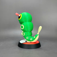 Caterpie – Figura Anime 3D Articulada de 18 cm